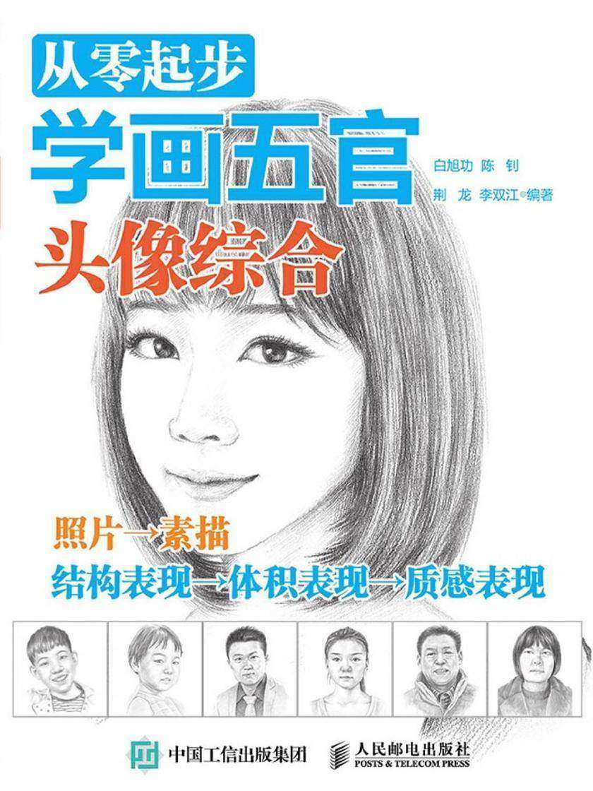 从零起步学画五官：头像综合