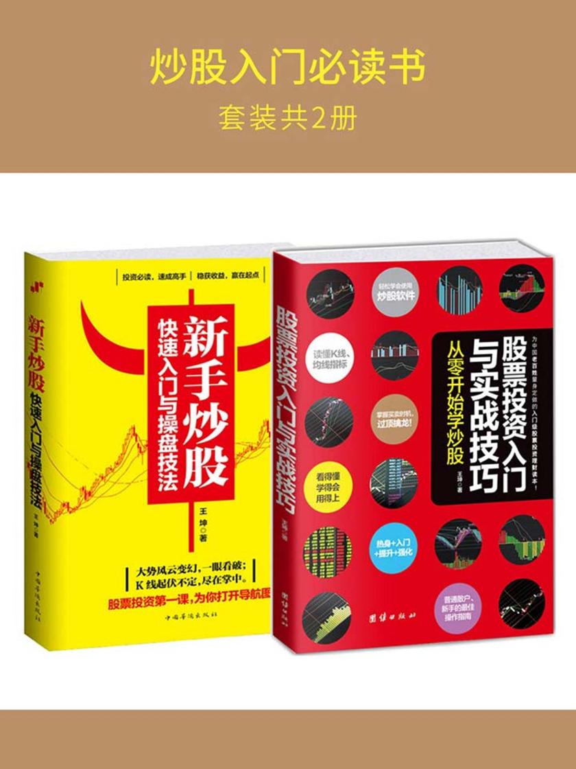 炒股入门书（套装2册）：股票投资入门+新手炒股入门