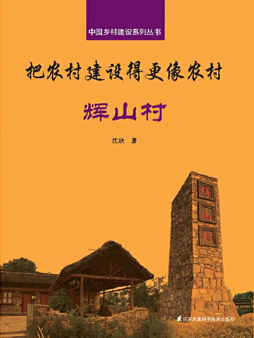 把农村建设得更像农村·辉山村(中国乡村建设系列丛书)