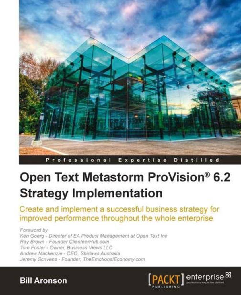Open Text Metastorm ProVision? 6.2 Strategy Implementation