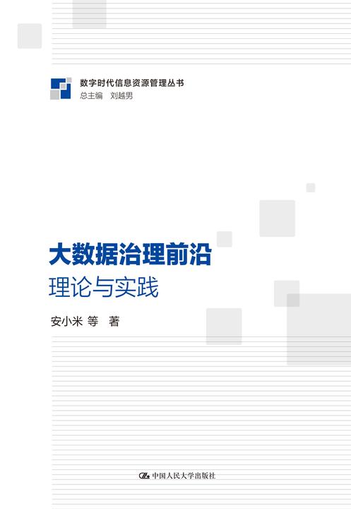 大数据治理前沿:理论与实践