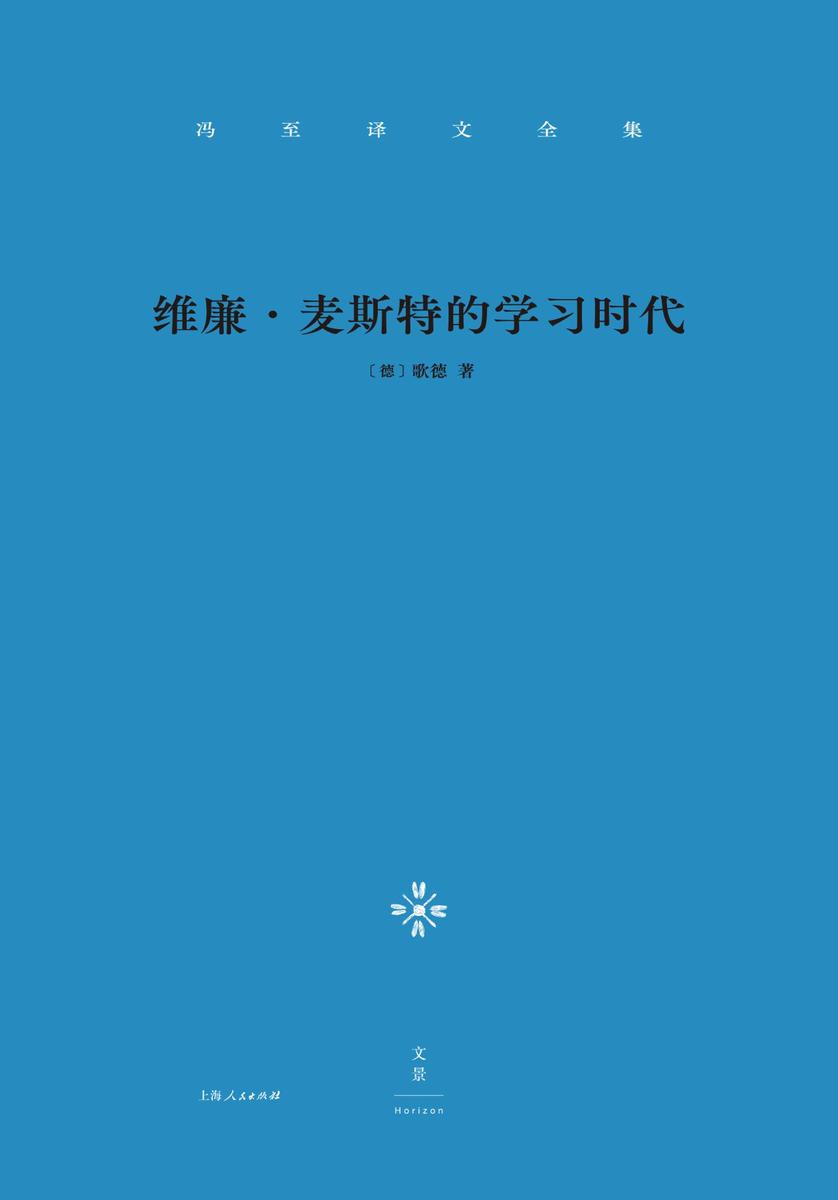 冯至译文全集 卷三：维廉·麦斯特的学习时代
