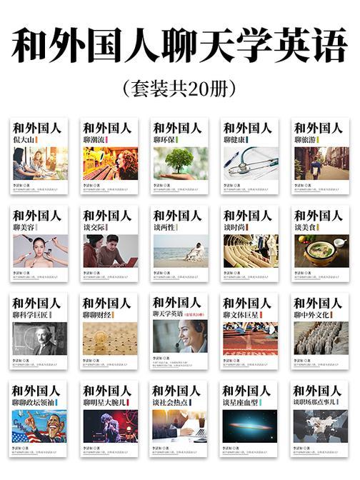 和外国人聊天学英语(套装共20册)