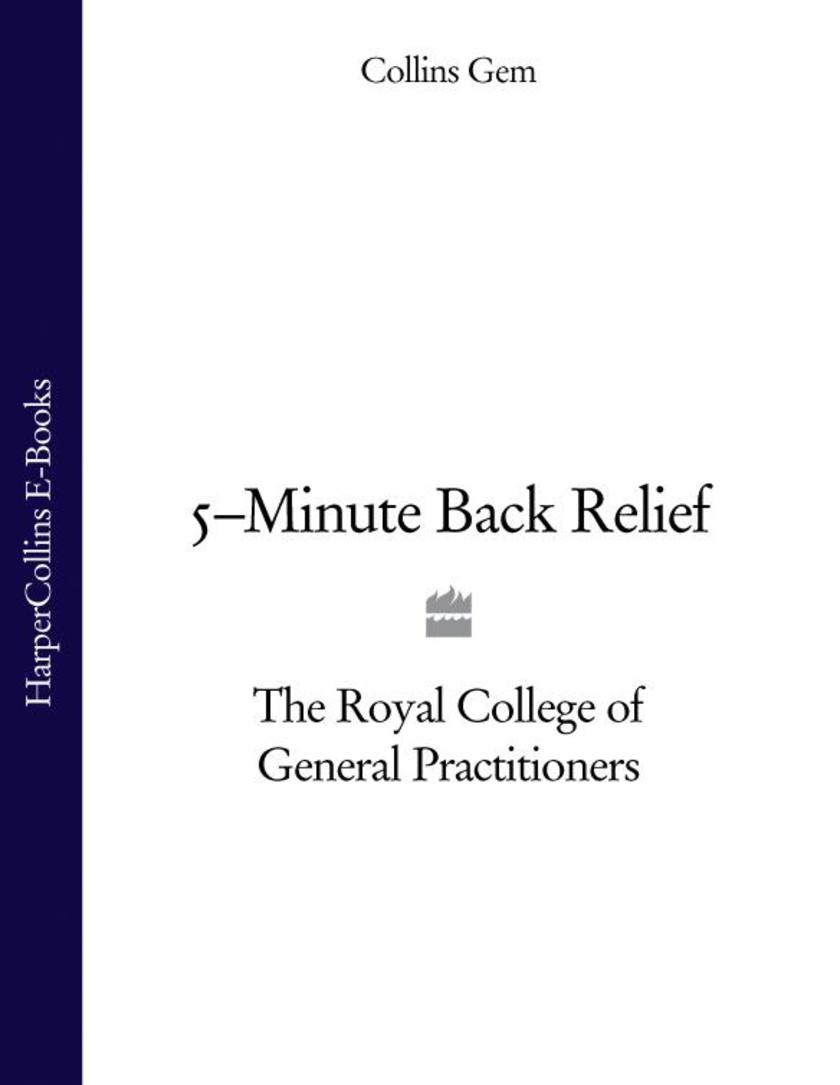 5–Minute Back Relief (Collins Gem)