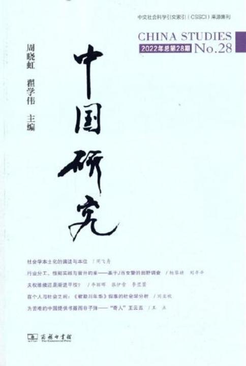 中国研究 (第28期)