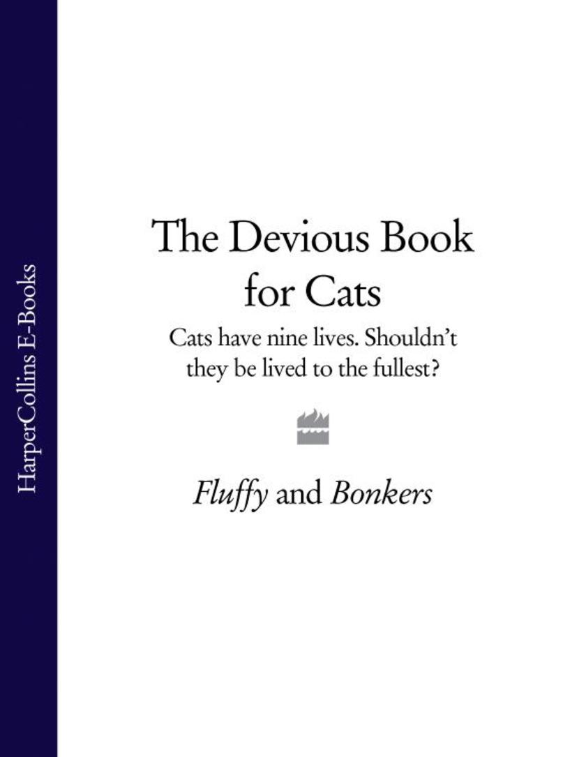 The Devious Book for Cats: Cats have nine lives. Shouldn’t they be lived to the