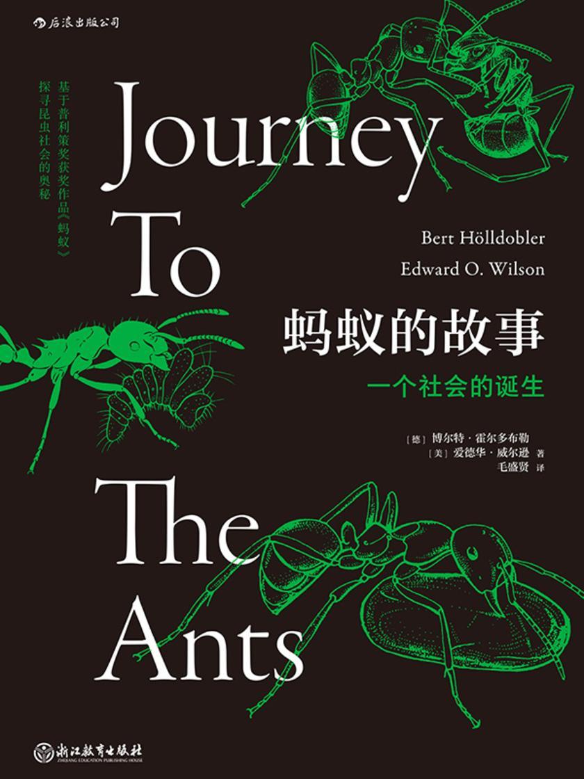 蚂蚁的故事:一个社会的诞生(以普利策奖获奖书目《蚂蚁》为创作蓝本讲述蚂蚁的进化历程,令人大开眼界,后浪出品)