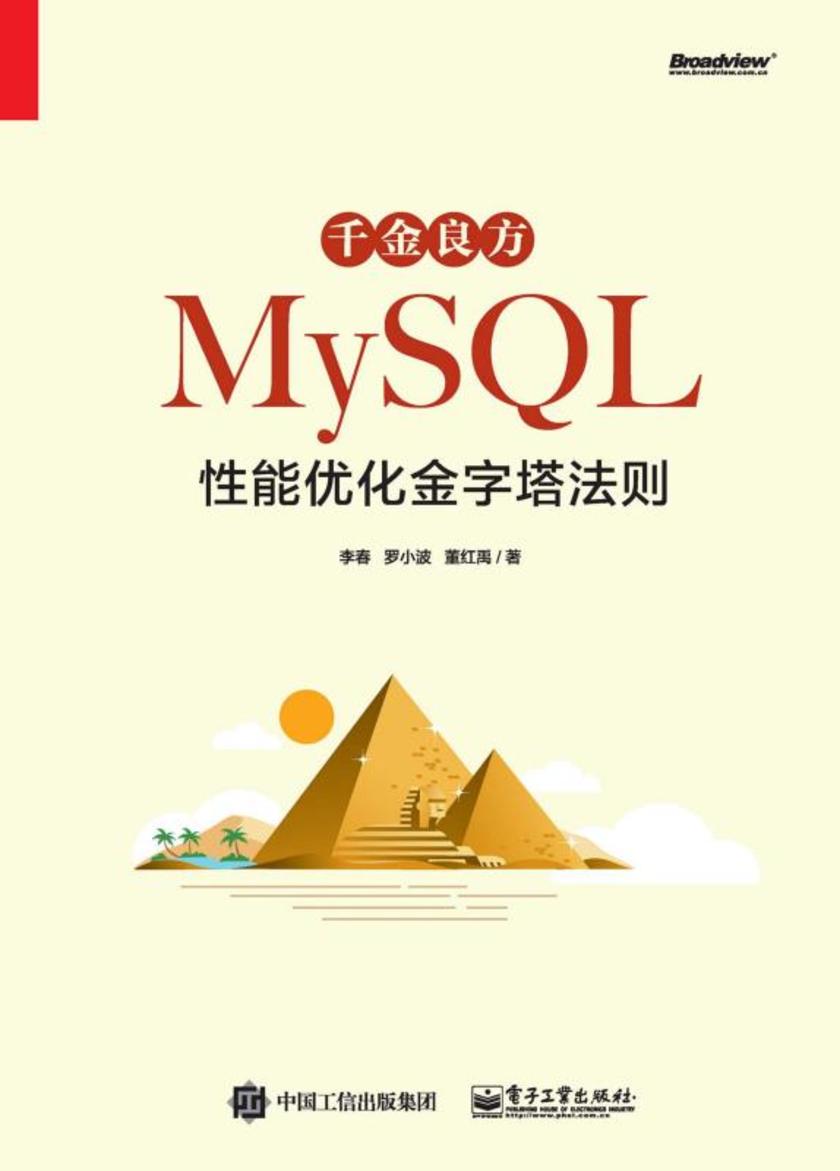 千金良方——MySQL性能优化金字塔法则