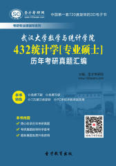 武汉大学数学与统计学院432统计学[专业硕士]历年考研真题汇编