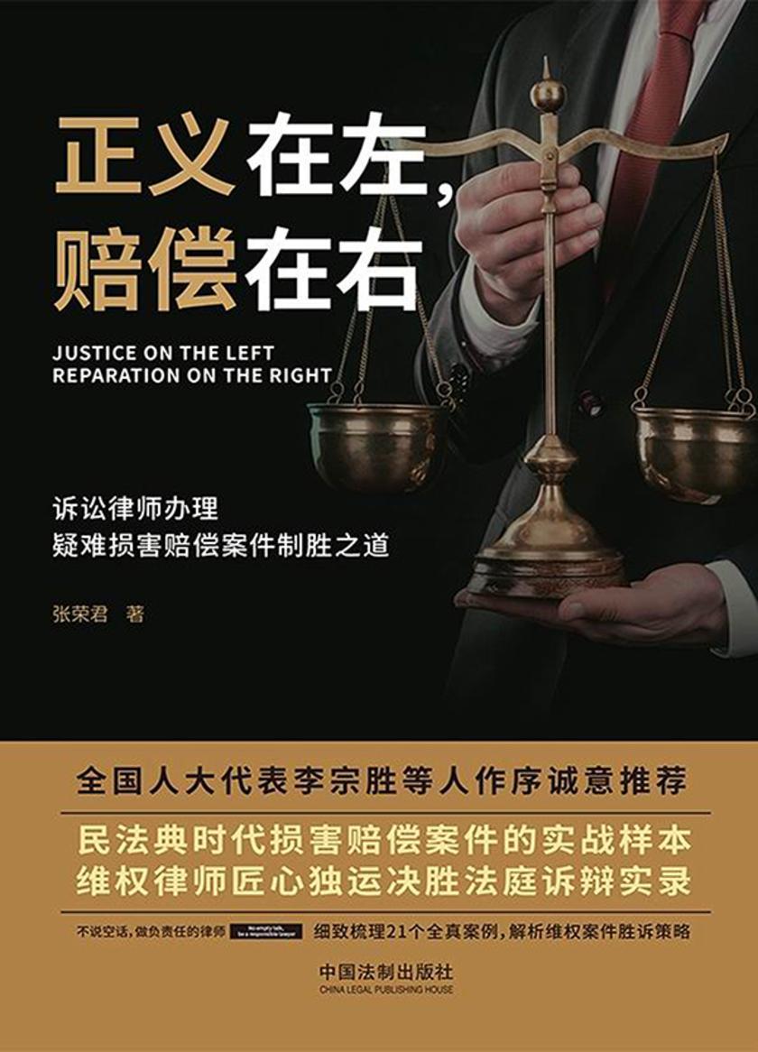 正义在左,赔偿在右:诉讼律师办理疑难损害赔偿案件制胜之道