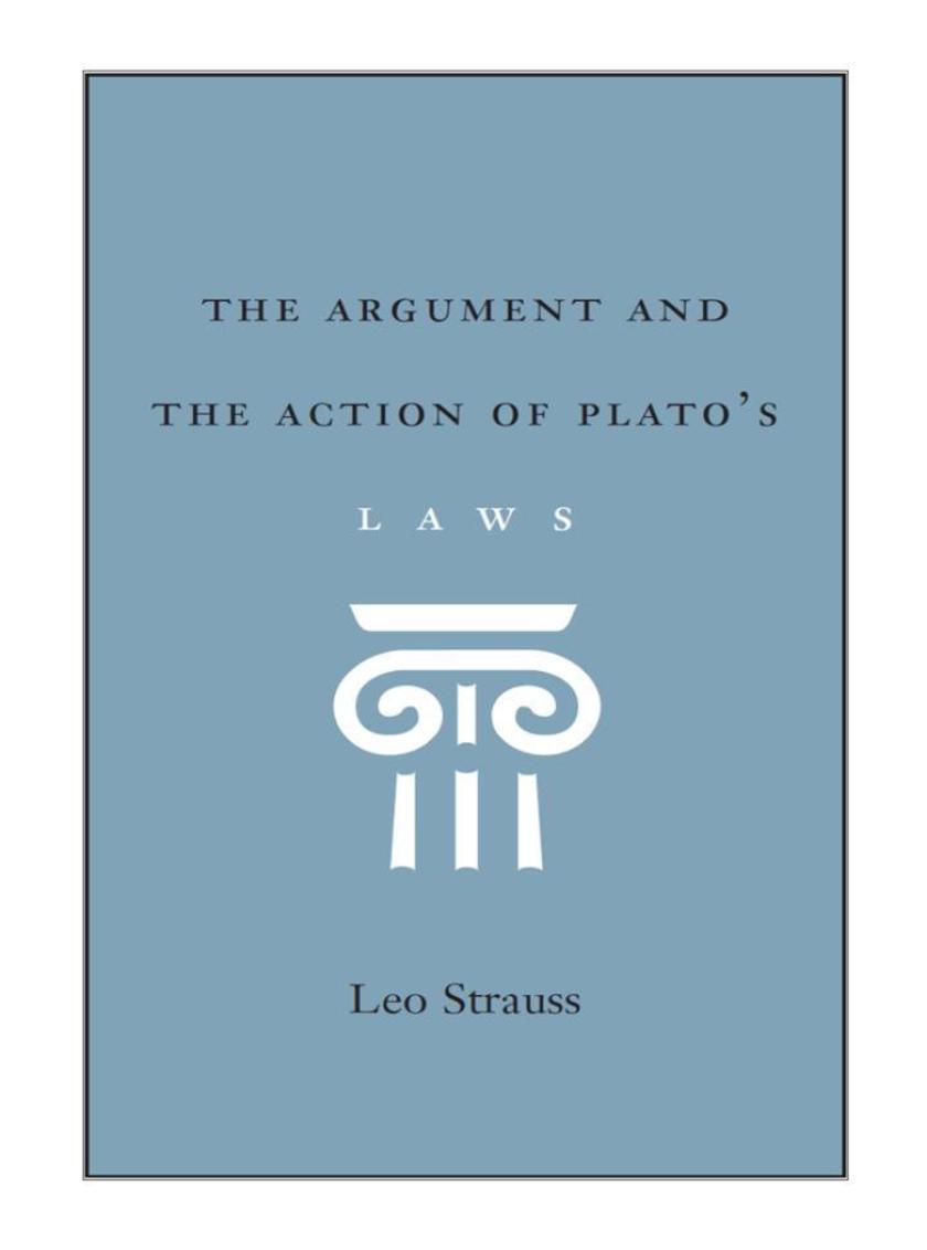 Argument and the Action of Plato's Laws