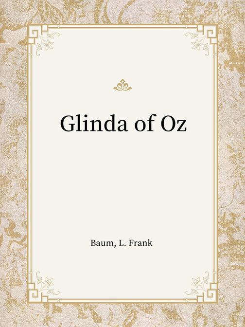 Glinda of Oz