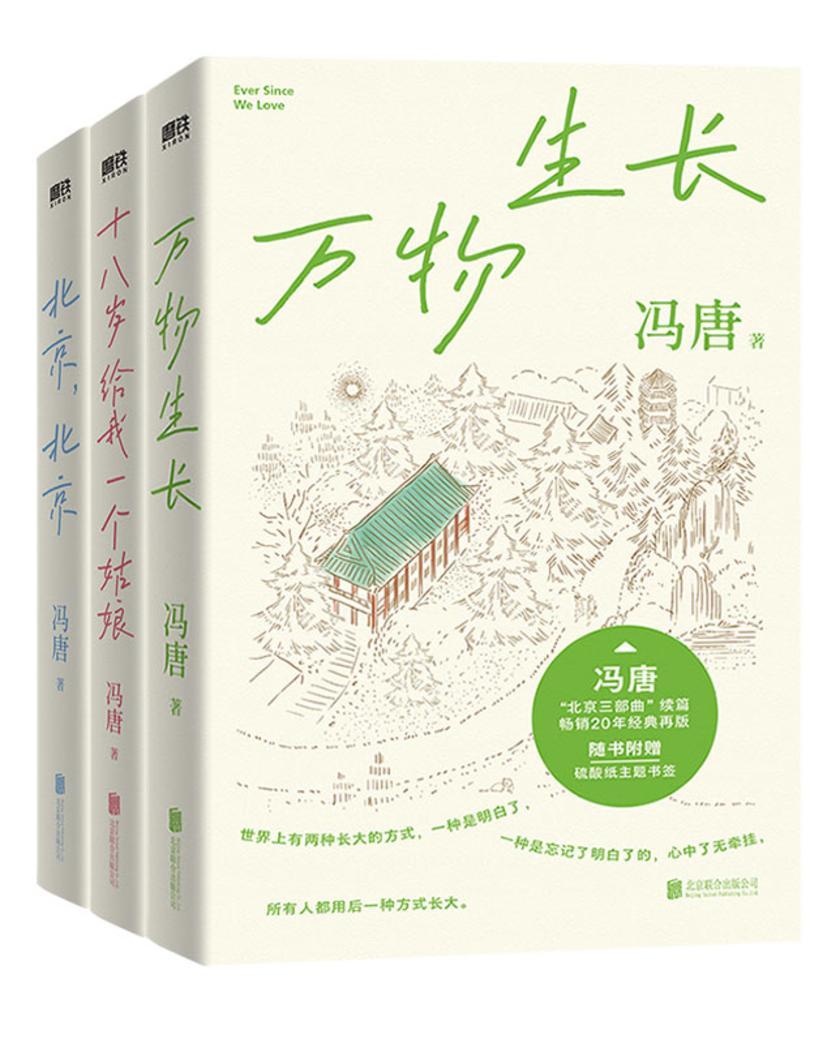 冯唐北京三部曲(套装)